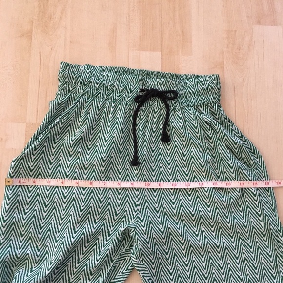 Style lightweight ankle zip printed pants trousers - Picture 3 of 6